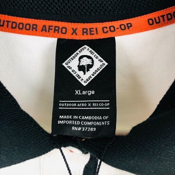 Outdoor Afro + REI Co-op Womens Polo Shirt X-Large - Picture 13 of 16